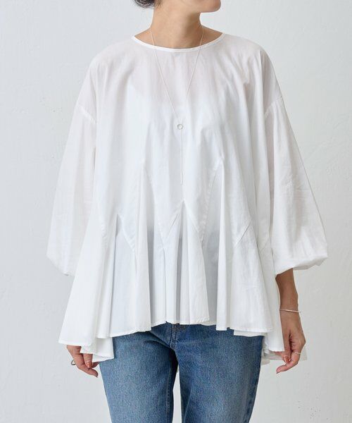 BEARDSLEY / ビアズリー シャツ・ブラウス | 花びらフレアーブラウス | 詳細1