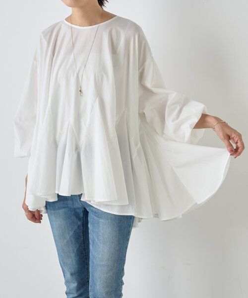 BEARDSLEY / ビアズリー シャツ・ブラウス | 花びらフレアーブラウス | 詳細12