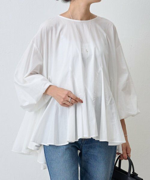 BEARDSLEY / ビアズリー シャツ・ブラウス | 花びらフレアーブラウス | 詳細4