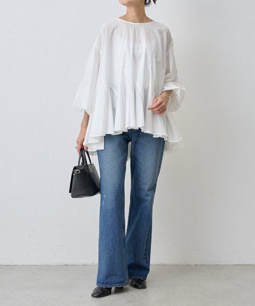 BEARDSLEY / ビアズリー シャツ・ブラウス | 花びらフレアーブラウス | 詳細5