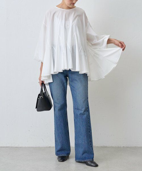 BEARDSLEY / ビアズリー シャツ・ブラウス | 花びらフレアーブラウス | 詳細7