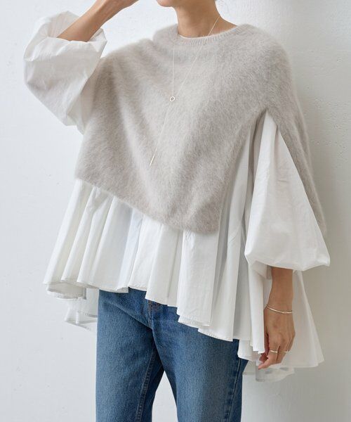 BEARDSLEY / ビアズリー シャツ・ブラウス | 花びらフレアーブラウス | 詳細9