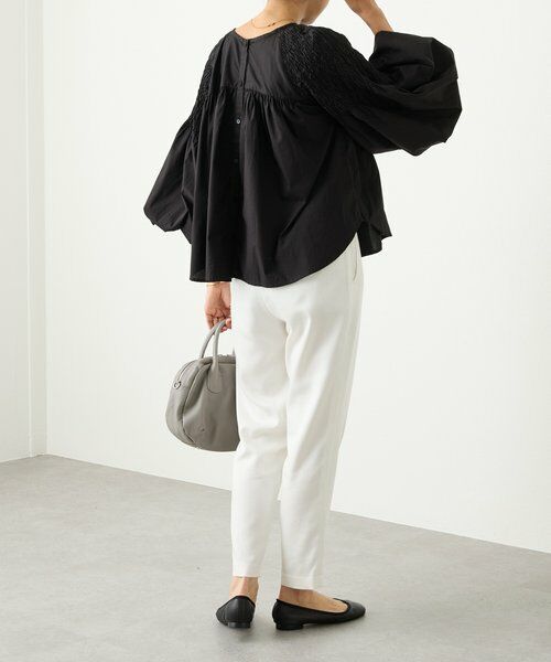 BEARDSLEY / ビアズリー シャツ・ブラウス | ハンドスモッキングブラウス | 詳細12