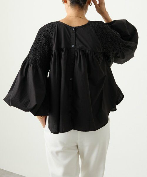 BEARDSLEY / ビアズリー シャツ・ブラウス | ハンドスモッキングブラウス | 詳細4