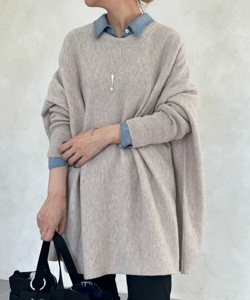 BEARDSLEY / ビアズリー ニット・セーター | クルービッグニット(ショート) | 詳細24