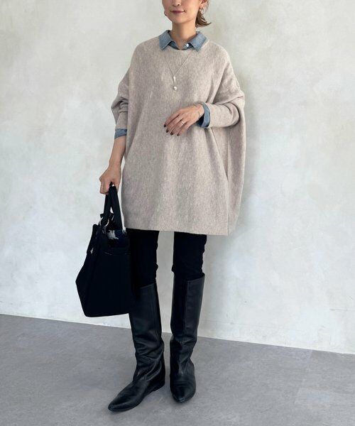 BEARDSLEY / ビアズリー ニット・セーター | クルービッグニット(ショート) | 詳細25