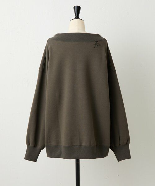 BEARDSLEY / ビアズリー カットソー | Ronde刺繍裏毛プルオーバー | 詳細13