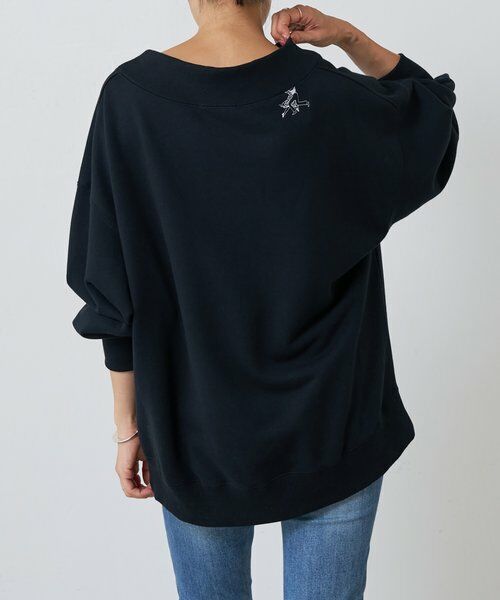 BEARDSLEY / ビアズリー カットソー | Ronde刺繍裏毛プルオーバー | 詳細3