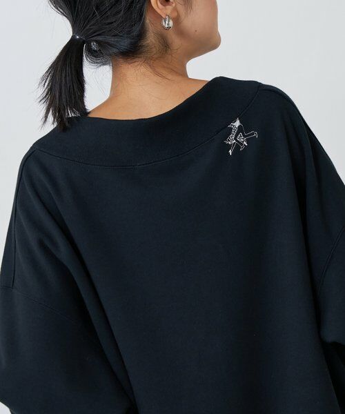 BEARDSLEY / ビアズリー カットソー | Ronde刺繍裏毛プルオーバー | 詳細5