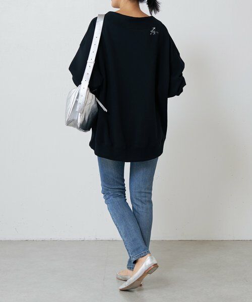 BEARDSLEY / ビアズリー カットソー | Ronde刺繍裏毛プルオーバー | 詳細7