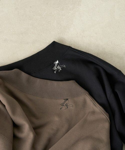 BEARDSLEY / ビアズリー カットソー | Ronde刺繍裏毛プルオーバー | 詳細9