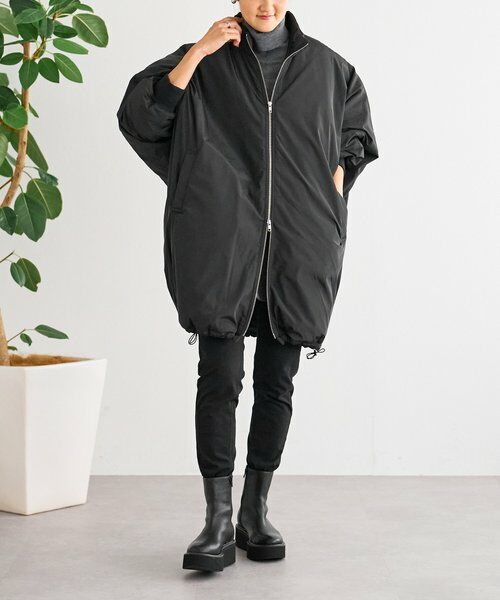 BEARDSLEY / ビアズリー ブルゾン | 中綿BIGポンチョコート | 詳細10