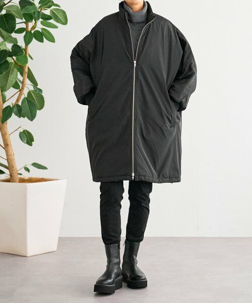 BEARDSLEY / ビアズリー ブルゾン | 中綿BIGポンチョコート | 詳細12