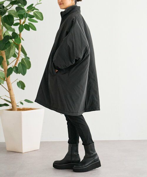 BEARDSLEY / ビアズリー ブルゾン | 中綿BIGポンチョコート | 詳細13