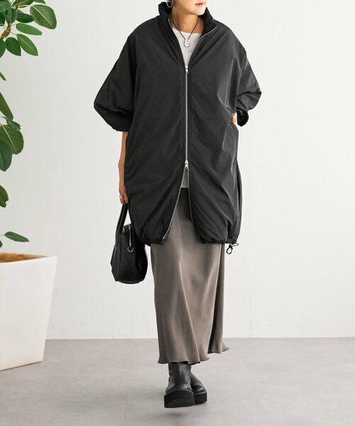 BEARDSLEY / ビアズリー ブルゾン | 中綿BIGポンチョコート | 詳細16