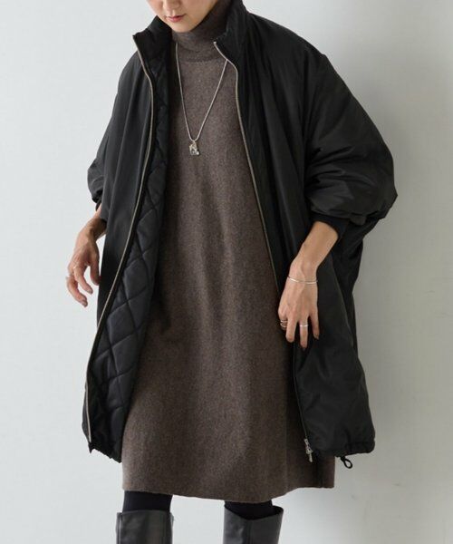 BEARDSLEY / ビアズリー ブルゾン | 中綿BIGポンチョコート | 詳細23