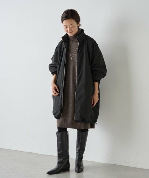 BEARDSLEY / ビアズリー ブルゾン | 中綿BIGポンチョコート | 詳細24