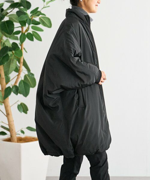 BEARDSLEY / ビアズリー ブルゾン | 中綿BIGポンチョコート | 詳細4