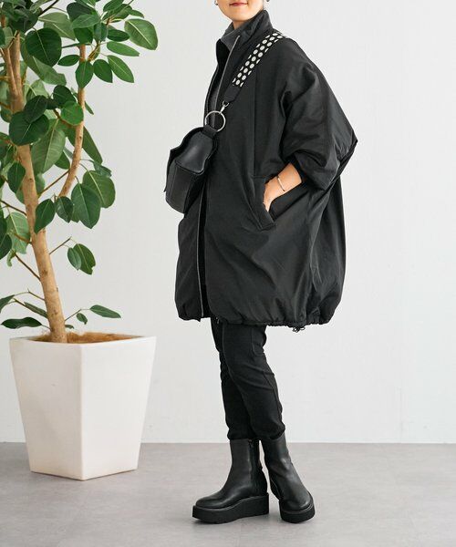 BEARDSLEY / ビアズリー ブルゾン | 中綿BIGポンチョコート | 詳細8