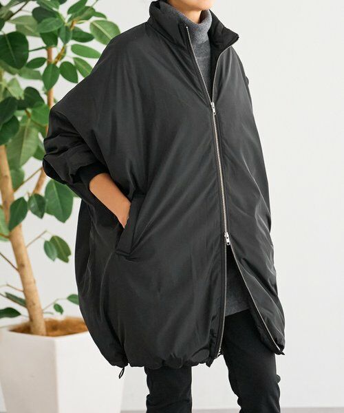 BEARDSLEY / ビアズリー ブルゾン | 中綿BIGポンチョコート | 詳細9