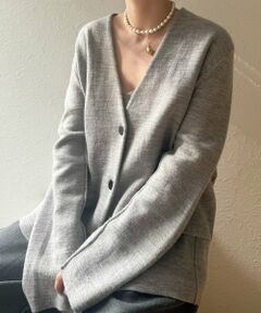 BEARDSLEY / ビアズリー その他アウター | ウールスムースカーディガン