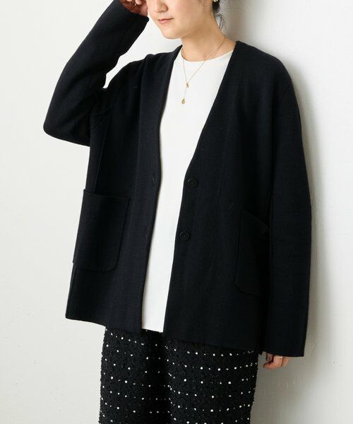 BEARDSLEY / ビアズリー その他アウター | ウールスムースカーディガン | 詳細19