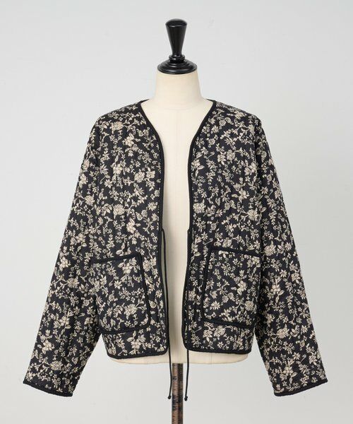 BEARDSLEY / ビアズリー ブルゾン | プリント中綿ジャケット | 詳細21