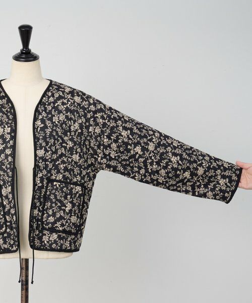 BEARDSLEY / ビアズリー ブルゾン | プリント中綿ジャケット | 詳細22