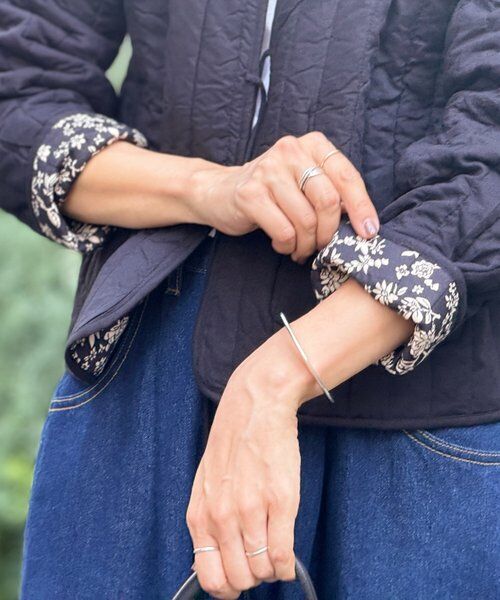 BEARDSLEY / ビアズリー ブルゾン | プリント中綿ジャケット | 詳細8