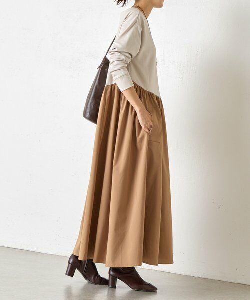 BEARDSLEY / ビアズリー ロング・マキシ丈ワンピース | ドッキングボリュームワンピース | 詳細15