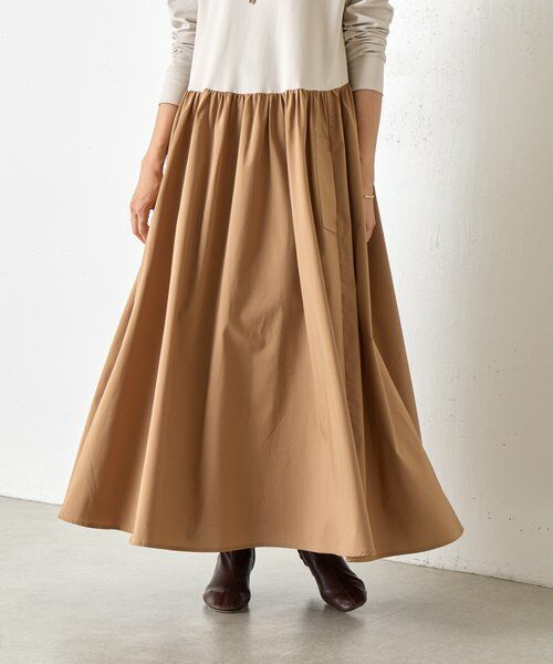 BEARDSLEY / ビアズリー ロング・マキシ丈ワンピース | ドッキングボリュームワンピース | 詳細27