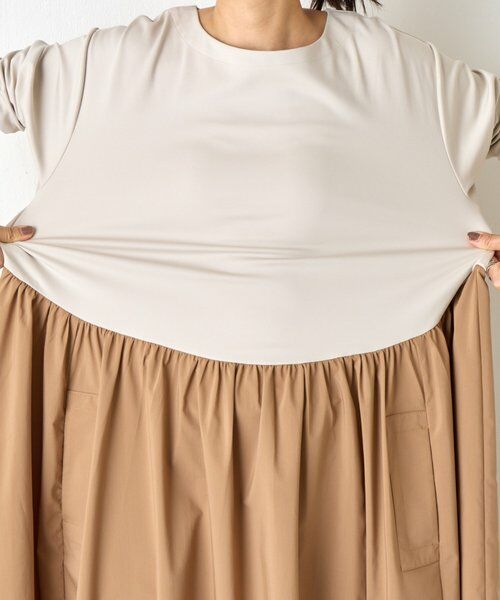 BEARDSLEY / ビアズリー ロング・マキシ丈ワンピース | ドッキングボリュームワンピース | 詳細28