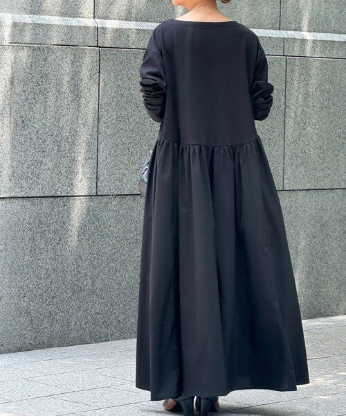 BEARDSLEY / ビアズリー ロング・マキシ丈ワンピース | ドッキングボリュームワンピース | 詳細9