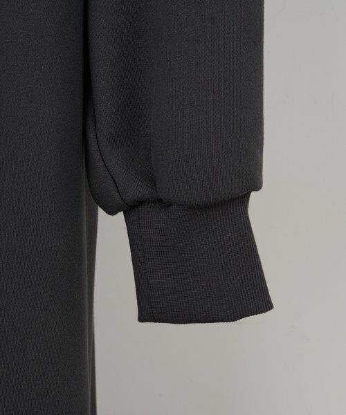 BEARDSLEY / ビアズリー ロング・マキシ丈ワンピース | タムレース裏毛ワンピース | 詳細24