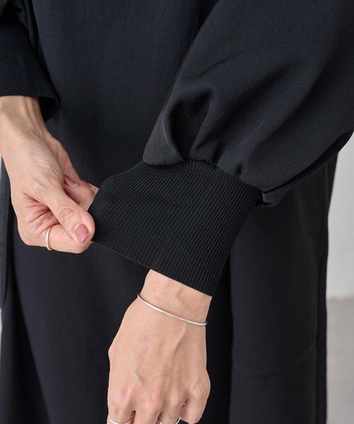 BEARDSLEY / ビアズリー ロング・マキシ丈ワンピース | パイピングテントワンピース | 詳細12