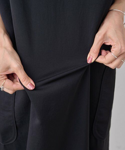 BEARDSLEY / ビアズリー ロング・マキシ丈ワンピース | パイピングテントワンピース | 詳細14