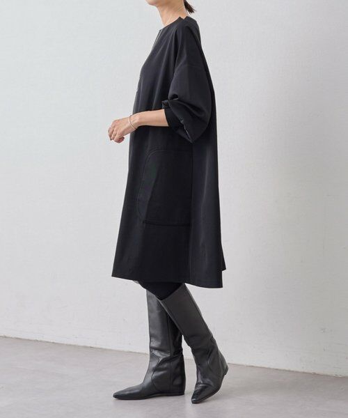 BEARDSLEY / ビアズリー ロング・マキシ丈ワンピース | パイピングテントワンピース | 詳細2