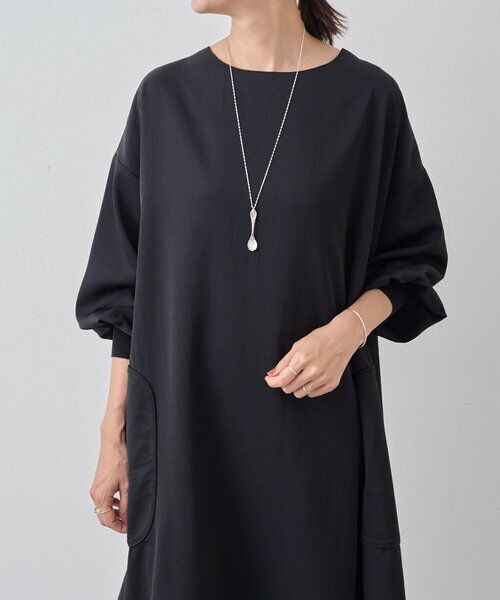 BEARDSLEY / ビアズリー ロング・マキシ丈ワンピース | パイピングテントワンピース | 詳細7