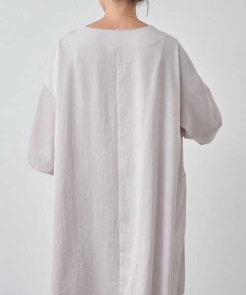 BEARDSLEY / ビアズリー ロング・マキシ丈ワンピース | パイピングテントワンピース | 詳細29