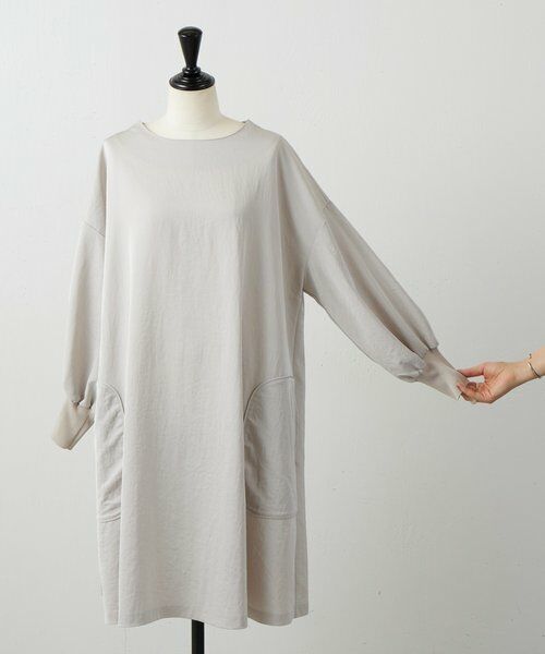 BEARDSLEY / ビアズリー ロング・マキシ丈ワンピース | パイピングテントワンピース | 詳細19