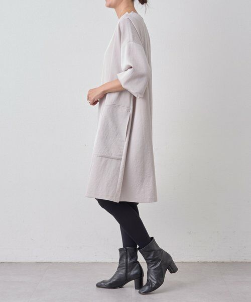 BEARDSLEY / ビアズリー ロング・マキシ丈ワンピース | パイピングテントワンピース | 詳細20