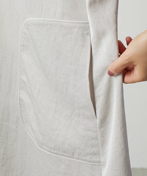 BEARDSLEY / ビアズリー ロング・マキシ丈ワンピース | パイピングテントワンピース | 詳細26