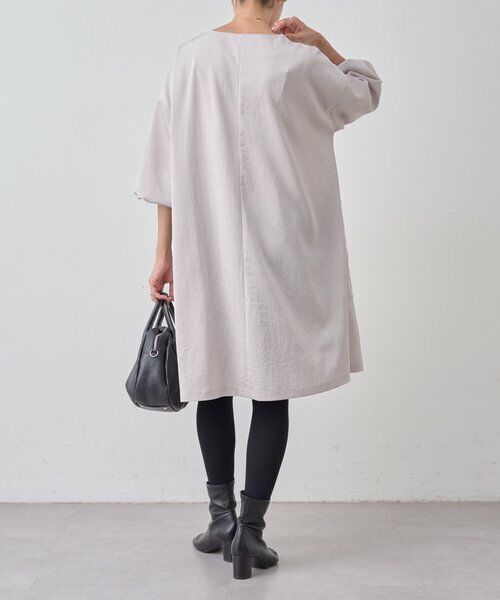 BEARDSLEY / ビアズリー ロング・マキシ丈ワンピース | パイピングテントワンピース | 詳細21