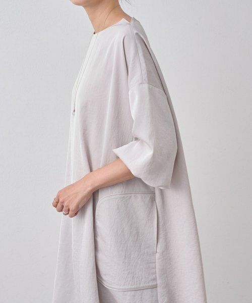 BEARDSLEY / ビアズリー ロング・マキシ丈ワンピース | パイピングテントワンピース | 詳細24