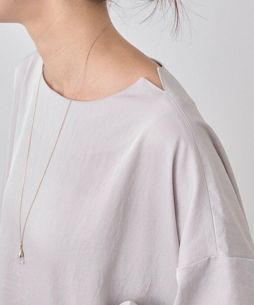 BEARDSLEY / ビアズリー ロング・マキシ丈ワンピース | パイピングテントワンピース | 詳細25