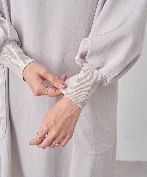 BEARDSLEY / ビアズリー ロング・マキシ丈ワンピース | パイピングテントワンピース | 詳細26