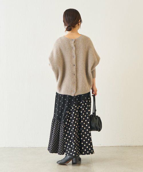 BEARDSLEY / ビアズリー ロング・マキシ丈スカート | ドットパッチワークロングスカート | 詳細21