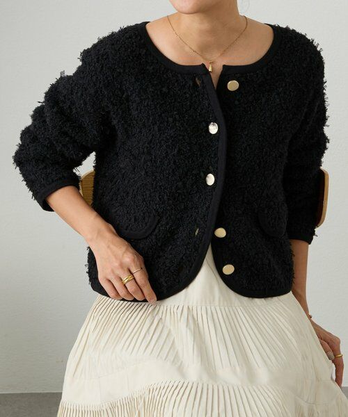 BEARDSLEY / ビアズリー カーディガン・ボレロ | ニットチュールジャケット | 詳細1