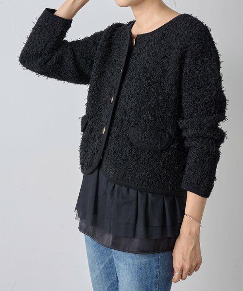 BEARDSLEY / ビアズリー カーディガン・ボレロ | ニットチュールジャケット | 詳細22