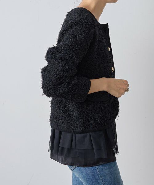 BEARDSLEY / ビアズリー カーディガン・ボレロ | ニットチュールジャケット | 詳細24